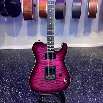 Schecter PT PRO TPB - Trans purple burst image 1