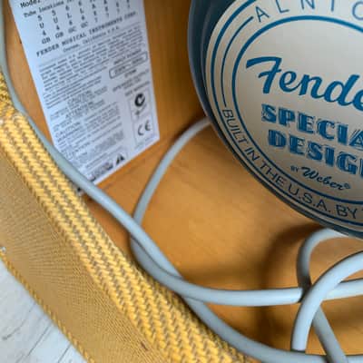 Fender '57 Twin-Amp 2-Channel 40-Watt 2x12" Guitar Combo Lacquered Tweed image 13