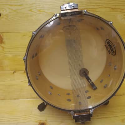 Slingerland Vintage 14"x7" Snare Drum 70s/80s - Chrome Over Wood image 4
