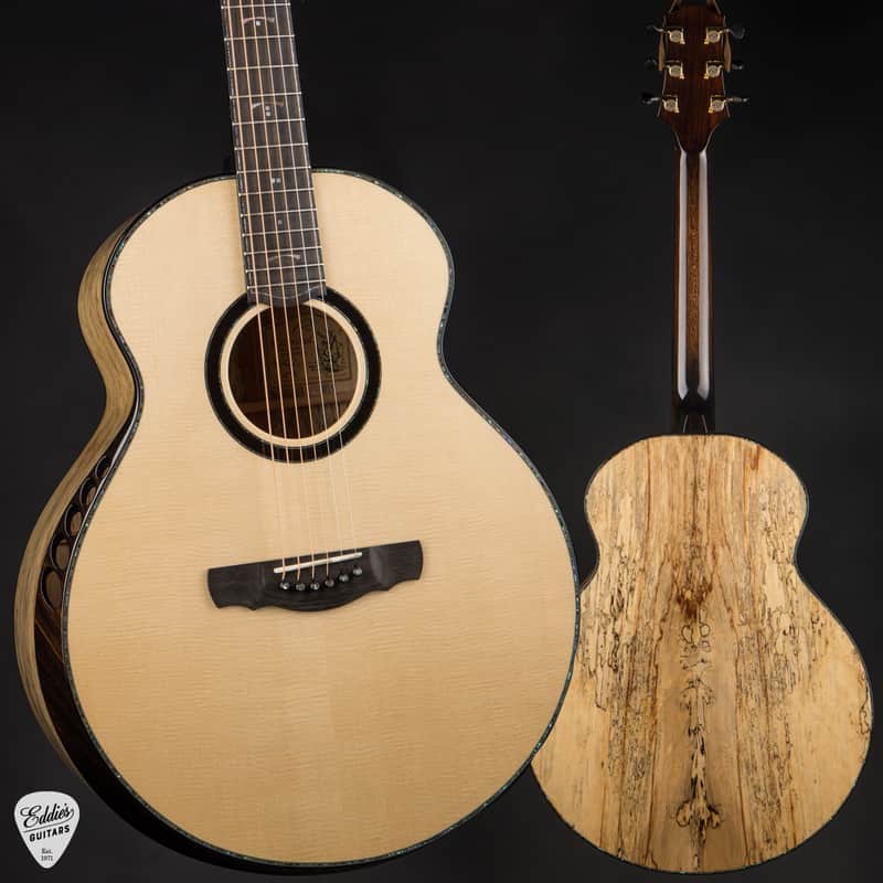 Kevin Ryan Cathedral Grand Fingerstyle - Engelmann Spruce & Spalted Tamarind