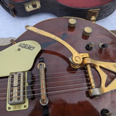 Gretsch 6122 Chet Atkins Country Gentleman 1964 - 1970 - Walnut Brown image 15