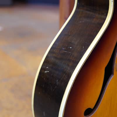 Gibson ES-175 D Hollow Body Electric Guitar 1961 Sunburst w/Gibson Reissue PAF Pickups, Hard Case image 16