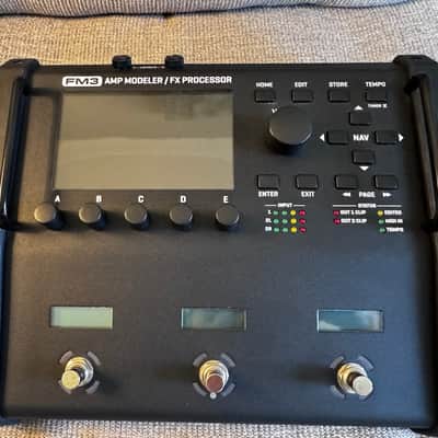 Fractal Audio FM3 Amp Modeler / FX Processor 2020 - 2022 - Black image 3