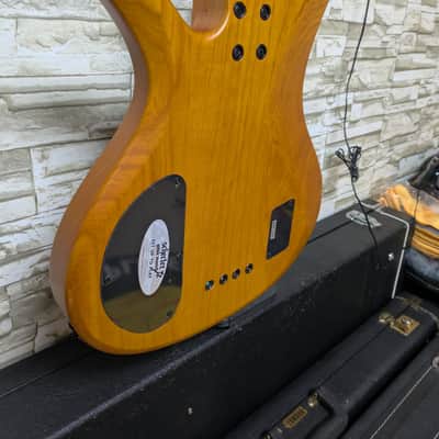 Schecter Riot-4 Session 4-String Active Bass 2023 - Aged Natural Satin image 13