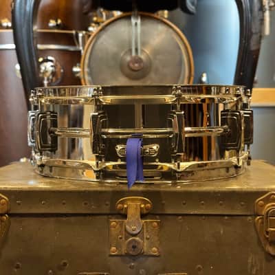VINTAGE 1970's Ludwig 5x14 Lm400 Supraphonic Snare Drum image 4