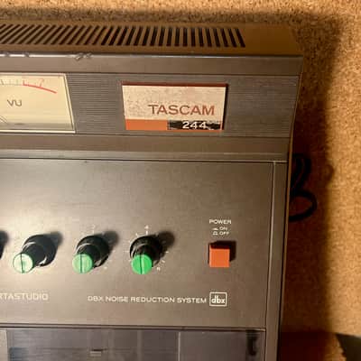 TASCAM 244 Portastudio 4-Track Cassette Recorder 1980s – Serviced – Warranty image 7