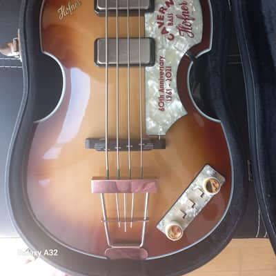 Höfner 500/1 "'61 Cavern" Bass – 60th Anniversary Limited Edition SN# W1006H020 2021-2023 image 1