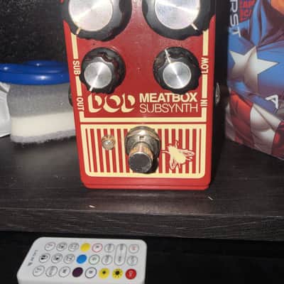 DOD Meatbox Sub Synth Reissue 2010s - Red image 1