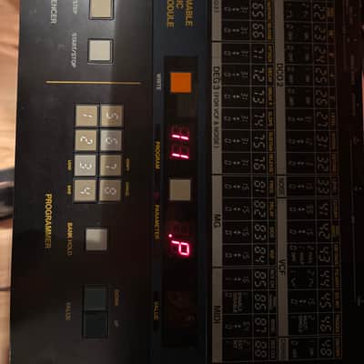 Modified and serviced Korg EX-800 analog vintage FM synthesizer desktop synth image 5