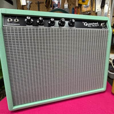GVT  Vibro Tone JR Handwired NOS Guitar amplifier blackface 1964 / Surf Green Vibro champ  AA764 image 6