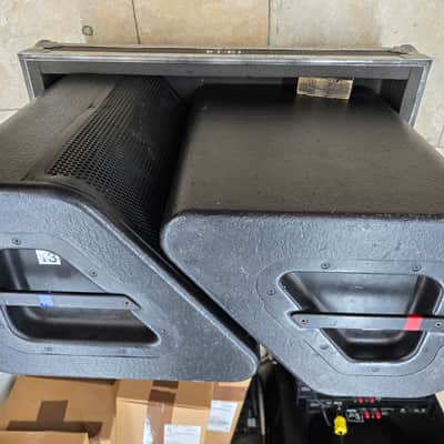 CLAIR 12AM Bi-Amp Monitor Wedge Speakers 1 PAIR Speakon NL4 In Road Case 13/14 image 11