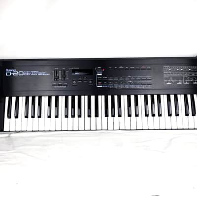 Roland D-20 61-Key Multi-Timbral Linear Synthesizer / Multitrack