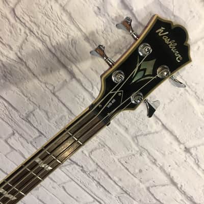 2007 Washburn WB-66 4 String Electric Bass image 6