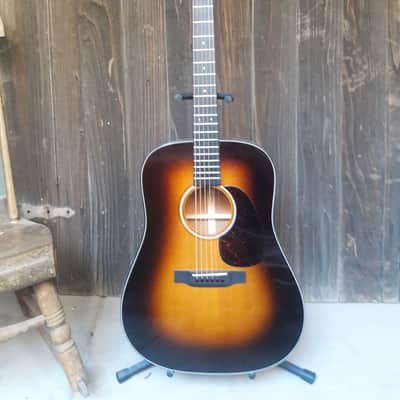 Martin D-18 2015 Music Villa Hot Rod short scale 1935 Dark Sunburst image 1