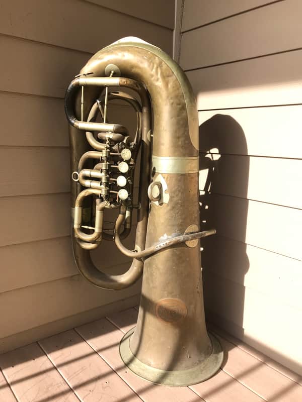 V.F. Cerveny & Fils Vintage Euphonium Tuba image 1