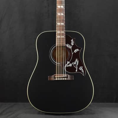 Gibson Hummingbird Special Satin Ebony w/ Premium Soft Shell Case image 2