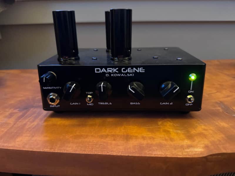 Kowalski Dark Gene Mini Guitar Amp Head Green Model. image 1