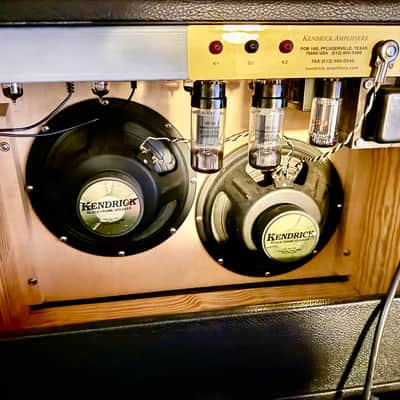 Kendrick Black Gold 35 boutique guitar amplifier amp EXC image 8
