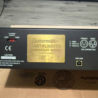 Bettermaker Limited Edition "Darthlimiter" Mastering Limiter 2021 - Black image 2