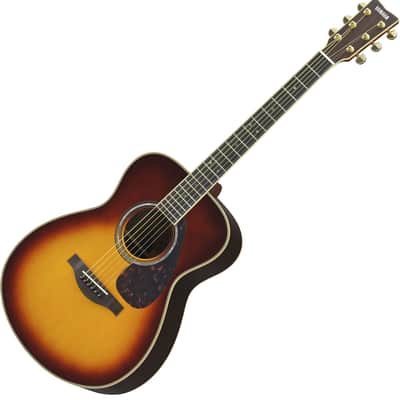 Yamaha LS16ARE BS Small Body 6-String RH Acoustic Electric Guitar - Brown Sunburst image 1