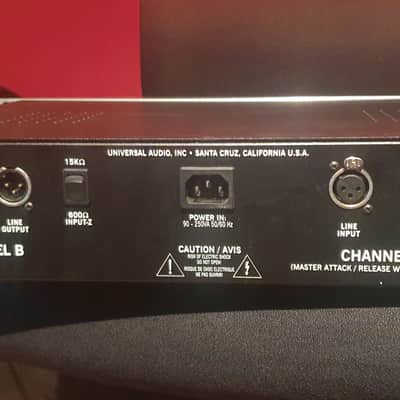 Universal Audio 2-1176 Stereo Limiter 2000s - Black / Silver image 5