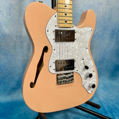 2017 Fender Japan Telecaster Traditional '70s Thinline Shell Pink, MIJ image 2