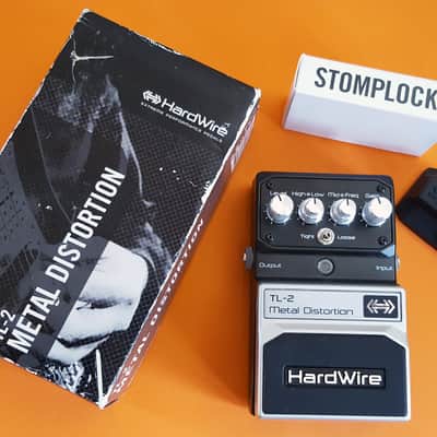 DigiTech Hardwire TL-2 Metal Distortion 2010s - Silver image 1