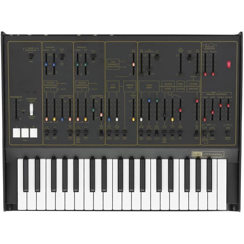 Korg ARP Odyssey Rev2 Limited Edition 37-Key Duophonic Analog Synthesizer image 1