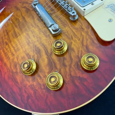 Video! 2019 NAMM SHOW FAVORITE Gibson Les Paul R9 1959 Reissue - Factory Burst "The Return of Gibson" image 13