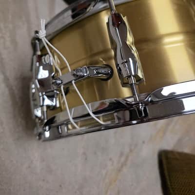 Yamaha Recording custom 14x5 brass snare image 5