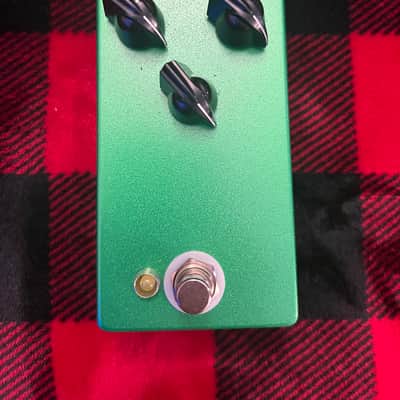 Hand-wired TS/Green-Style Overdrive - Pearlized Green image 2