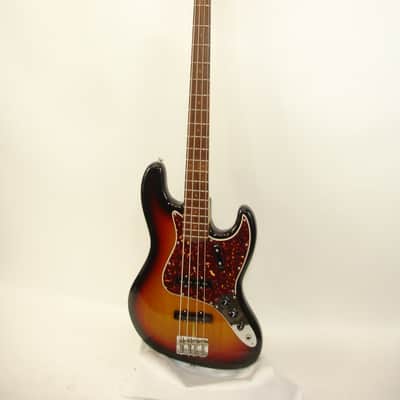 2017 Fender American Original '60s Jazz Bass, Rosewood Fingerboard, 3-Color Sunburst w/ Case image 2