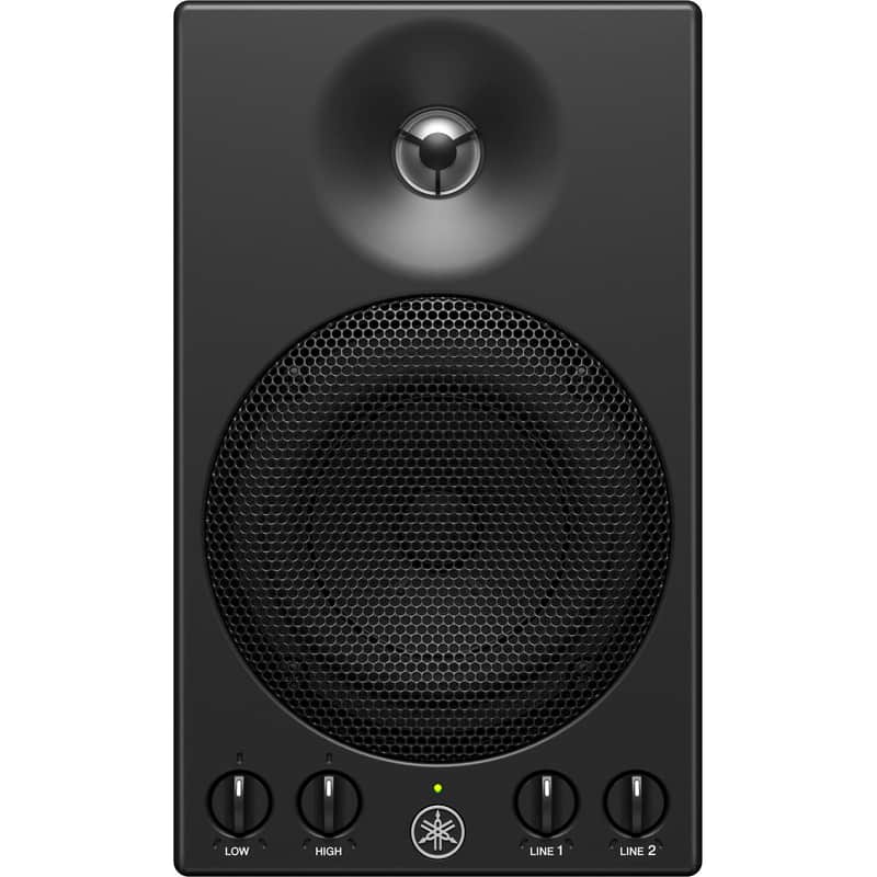 Yamaha MSP3A 2-Way Powered Monitor Speaker (Single, Black) image 1