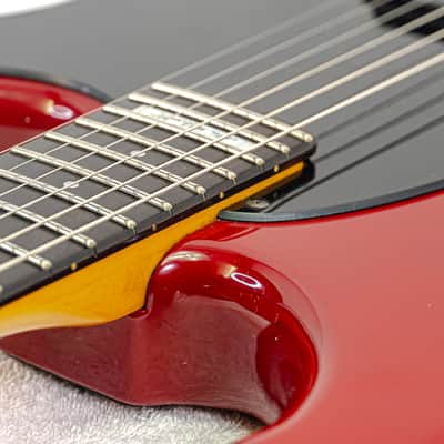 1985 Ibanez AH10 Allan Holdsworth Signature – Burgundy – w/ Case & Trem Arm image 10