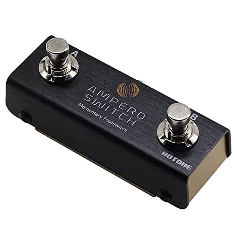 Hotone Ampero Switch 2-Way Momentary Dual Footswitch Foot Controller 1/4-Inch Pedal Switcher (FS-1(Ampero Switch)) image 1