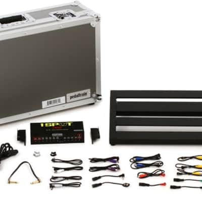 Pedaltrain Classic 2 TC 24x12.5-inch Pedalboard with CIOKS DC7 Power Supply and Tour Case image 2