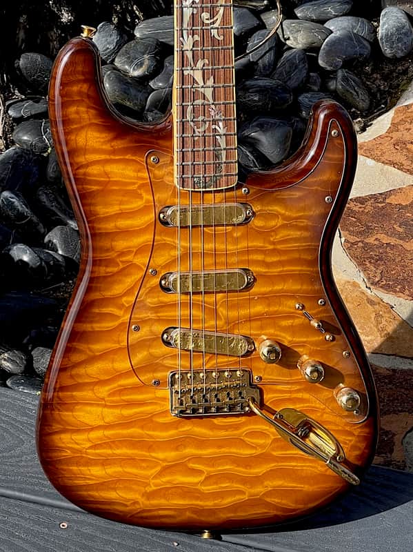 Fender "SCHULTZ-0-CASTER" Master Built Prototype 1992 the famous Strat gifted to Bill Schultz @ NAMM image 1