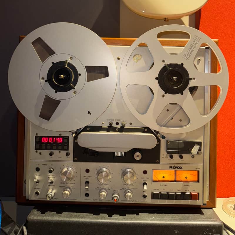Studer Revox PR99 MKII - 2-track 1/4" tape machine with enclosure image 1