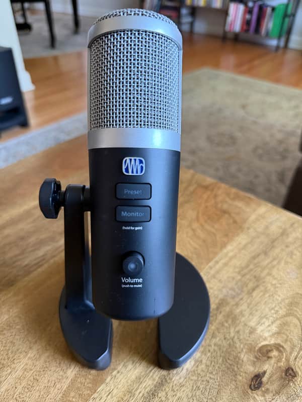 PreSonus Revelator USB Condenser Microphone 2020 - Present - Black imagen 1