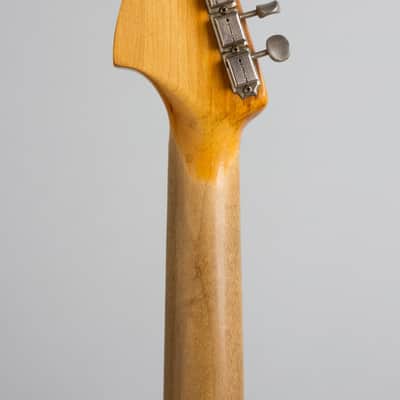 Fender  Jazzmaster Solid Body Electric Guitar (1960), ser. #47491, original brown tolex hard shell case. image 6