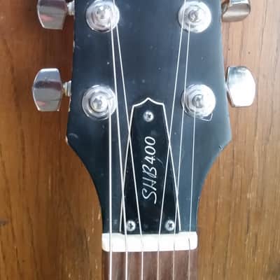 Vintage 1981 MIJ Yamaha SHB 400 Electric Guitar w/ Natural Finish image 8