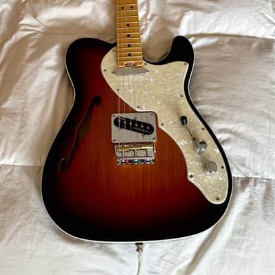 Fender American Elite Telecaster Thinline with Maple Fretboard 2016 - 2019 - 3-Color Sunburst image 4