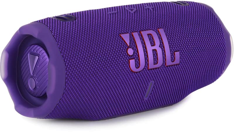 JBL Charge 6 Portable Waterproof Bluetooth Speaker - Purple image 1