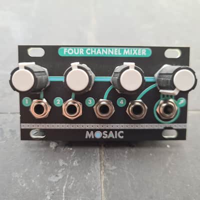 Mosaic Four Channel Mixer 1U (intellijel format / eurorack) image 1