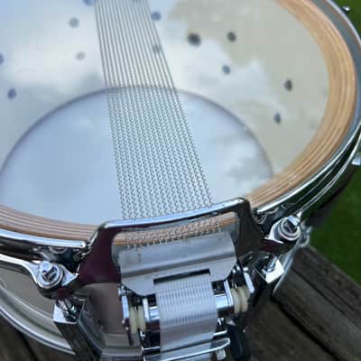 Tama AW318 Artwood Gibraltar 14x8” Snare - Piano white image 18