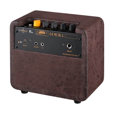 Ortega PTWO-BU PTWO 12-Watt Bluetooth Pocket Acoustic Amplifier Bundle w/Gig Bag image 7