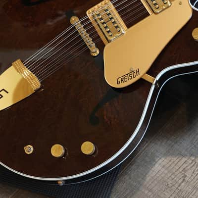 2006 Gretsch G6122-12 Chet Atkins Country Gentleman 12 String Electric Guitar Walnut Stain + OHSC image 6