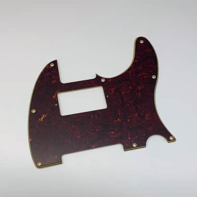 BloomDoom 4 Ply Aged Red Tortoise Relic Humbucker T-Style Pickguard image 5