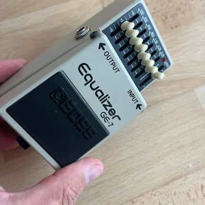 Boss GE-7 Equalizer (Black Label) 1992 - 1997 - Grey image 2