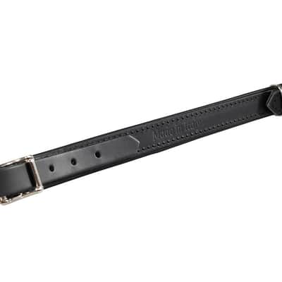 Hohner 42 In. x 3 In. All Leather Deluxe Accordion Straps - Black (ACC22-REG-BLK-DX) image 2